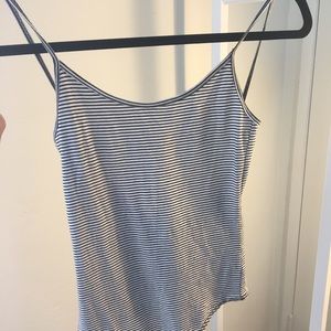 Brandy Melville Striped Bodysuit